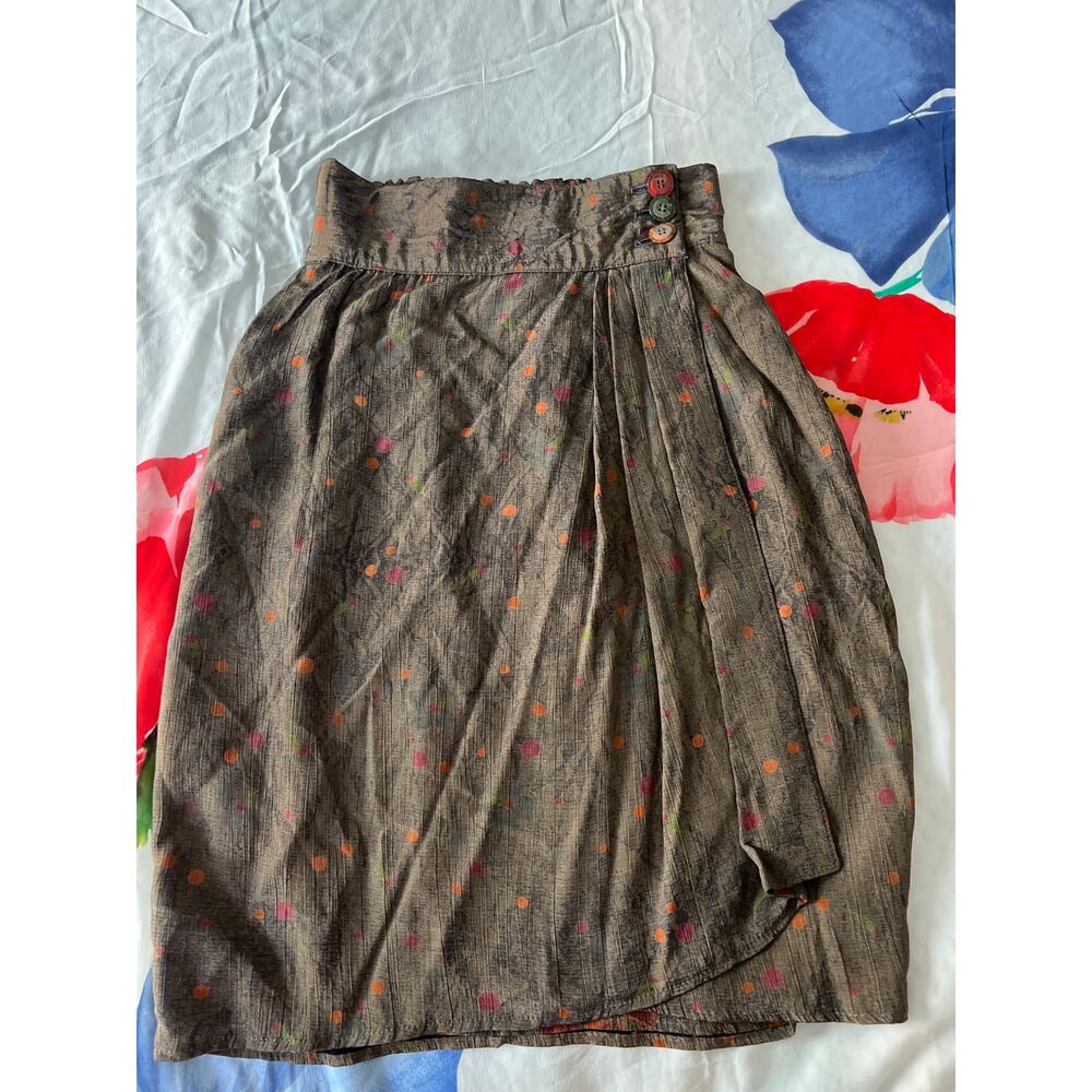 035 Vintage Dorothy Schoelen Platinum Skirt Women’s Size 4 Excellent‎